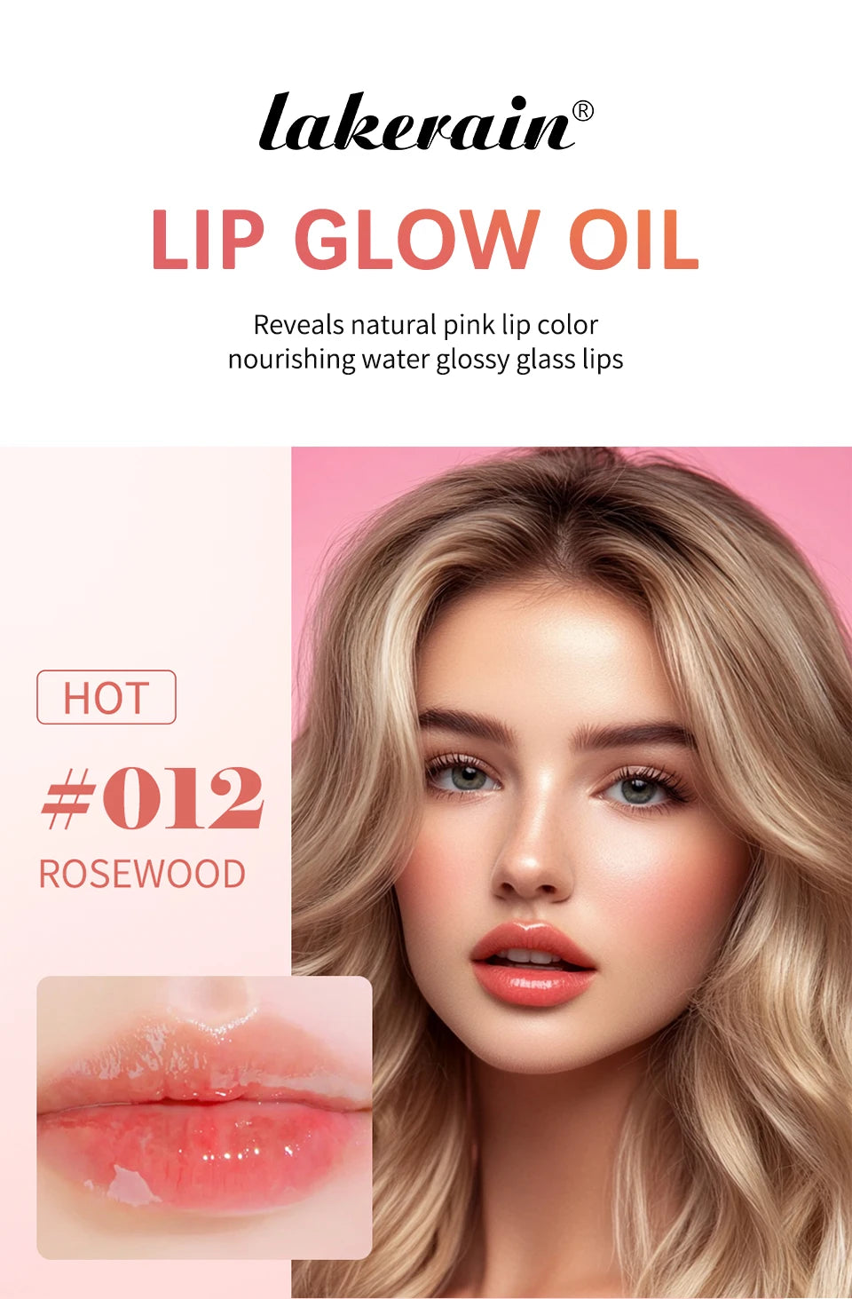 Moisturizing Lip Gloss Mirror Water Lip Glaze Nourishing Liquid Lipstick