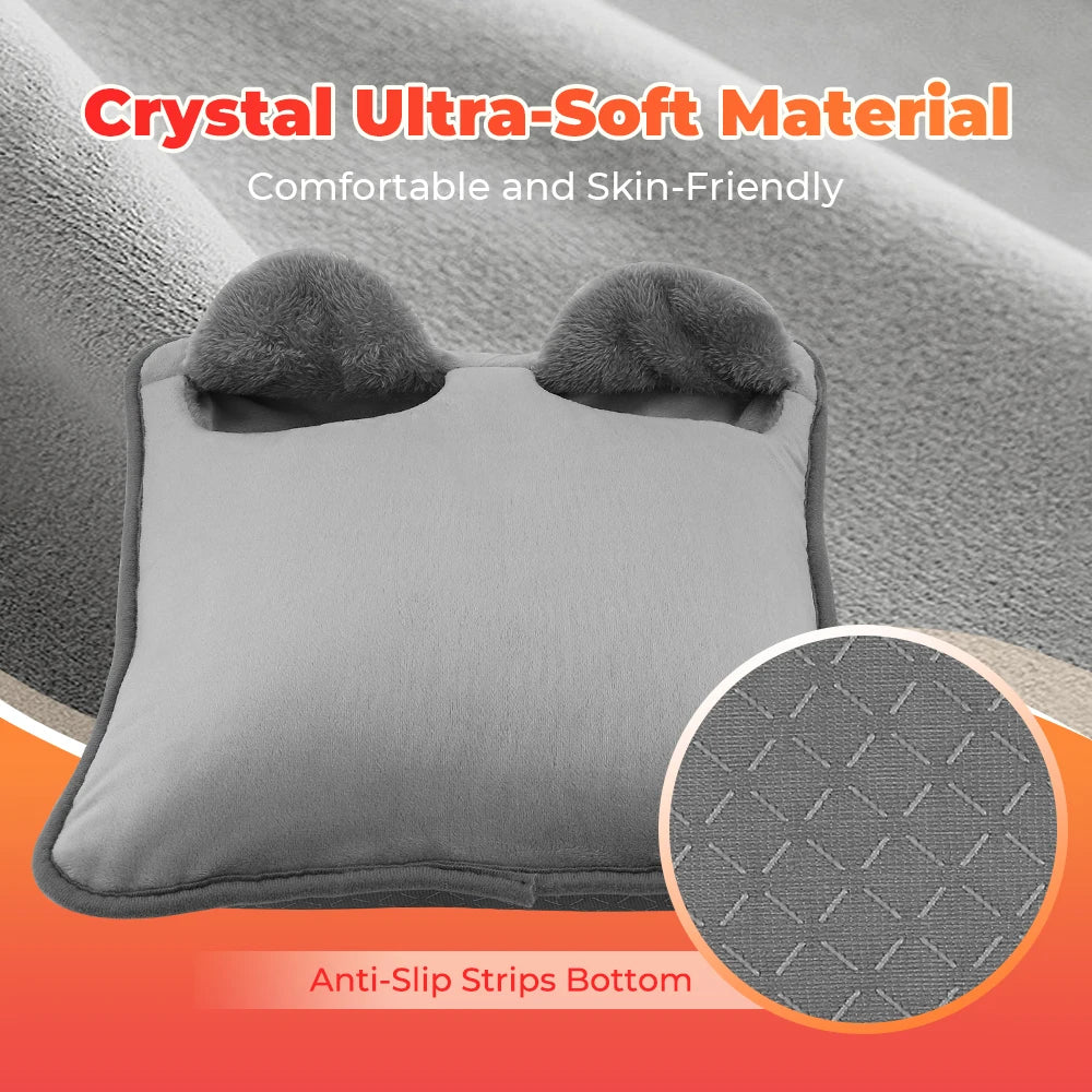 Electric Foot Warmer Heated Pad Winter Foot Heating Device - 4