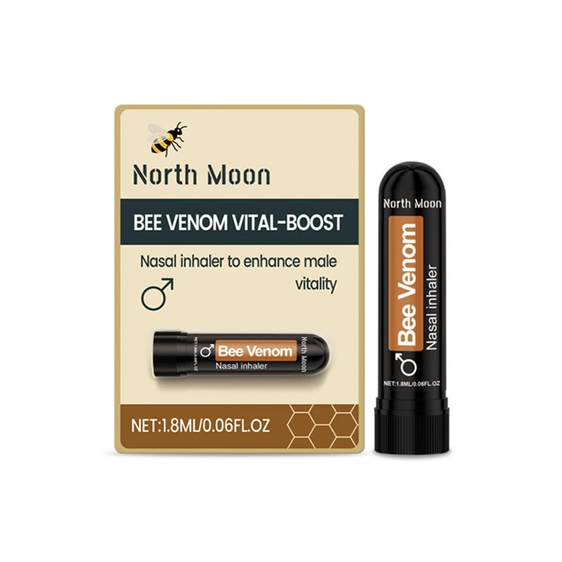 Mens Nursing Nasal Sniffing Stick Bee Venom Vital Boost Inhaler - 13