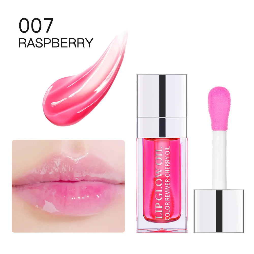 Lakerain Crystal Jelly Moisturizing Lip Oil Gloss Tinted Plumper - 34
