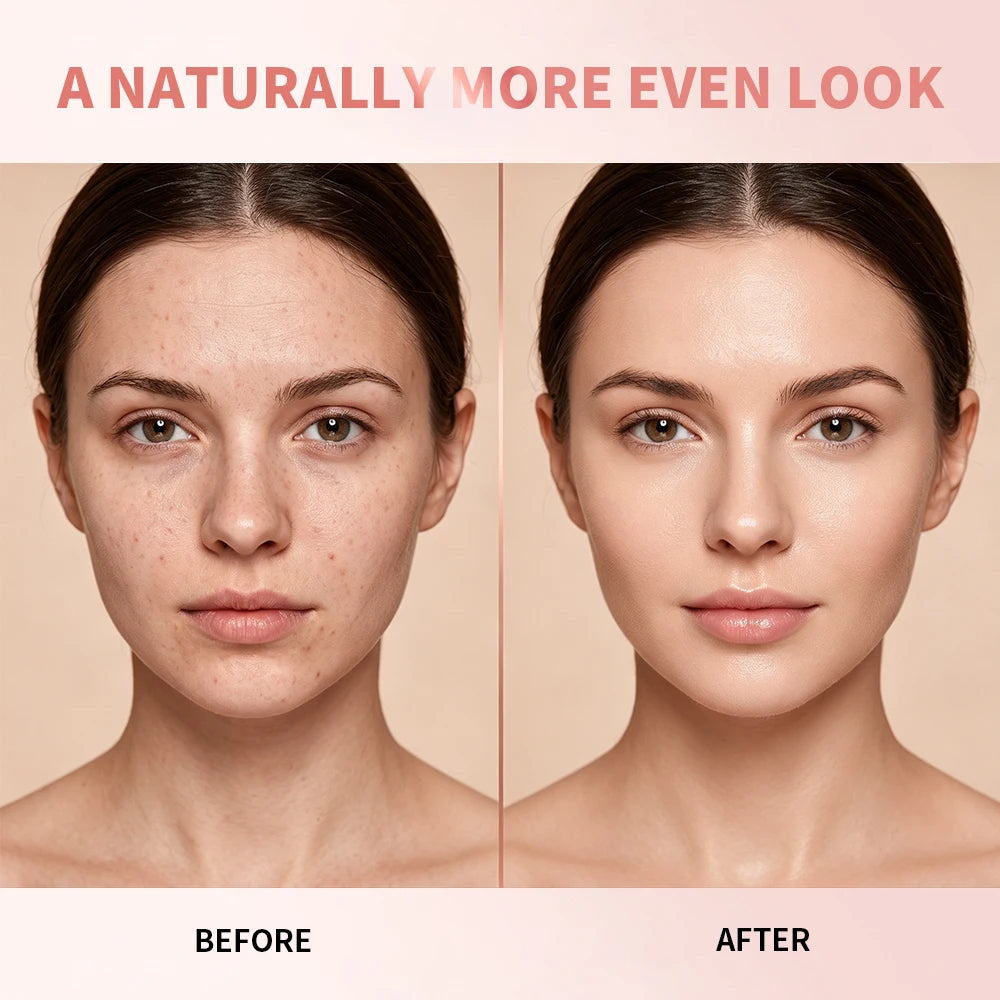 PDRN Collagen Tinted Moisturizer Radiant Glow Foundation Makeup