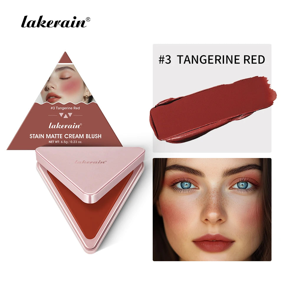 Lakerain 2 in 1 Cream and Powder Blush Makeup Palette - 30