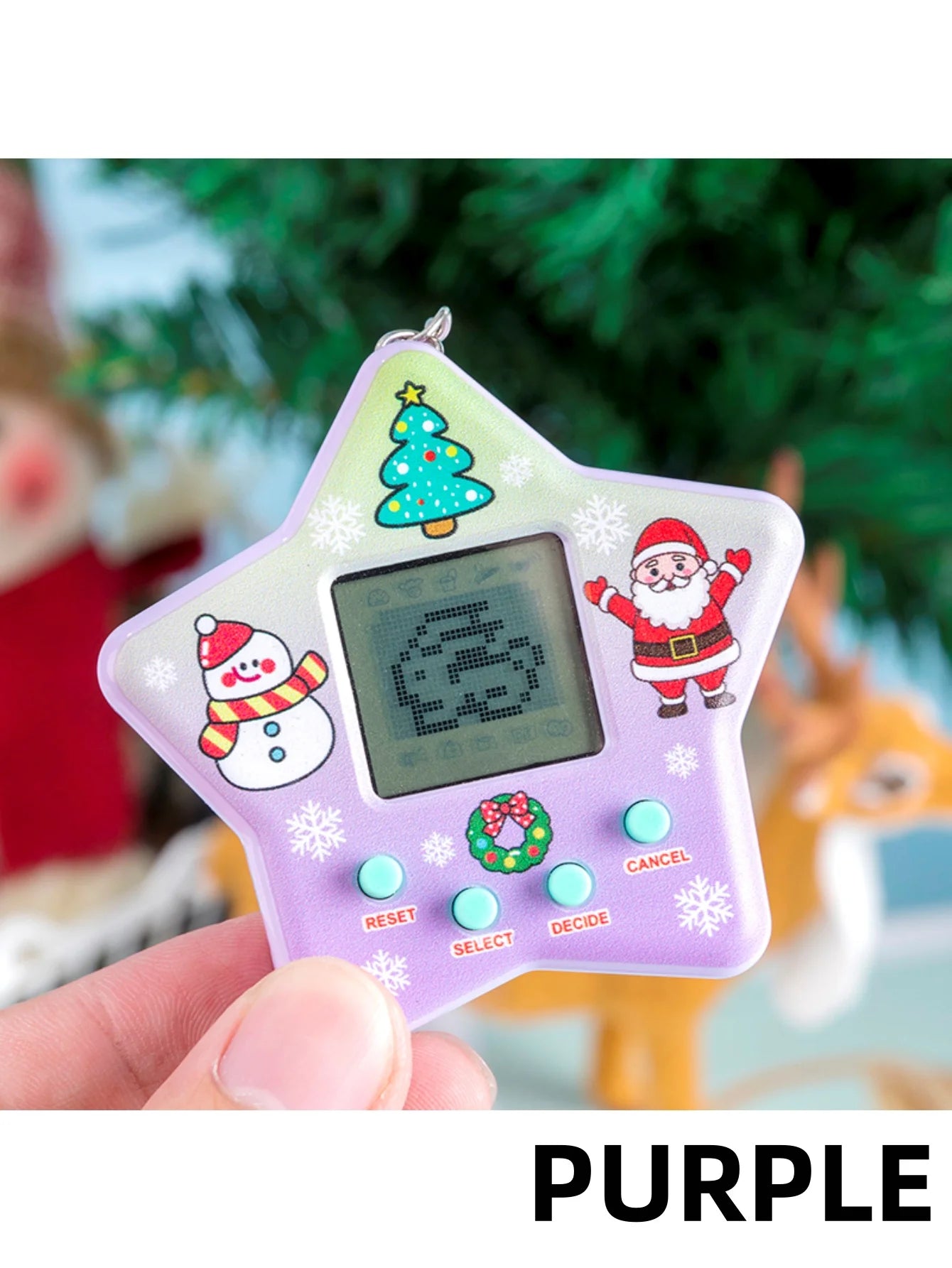 Electronic Virtual Pet Game Keychain Nostalgic Digital Animal Toy - 13