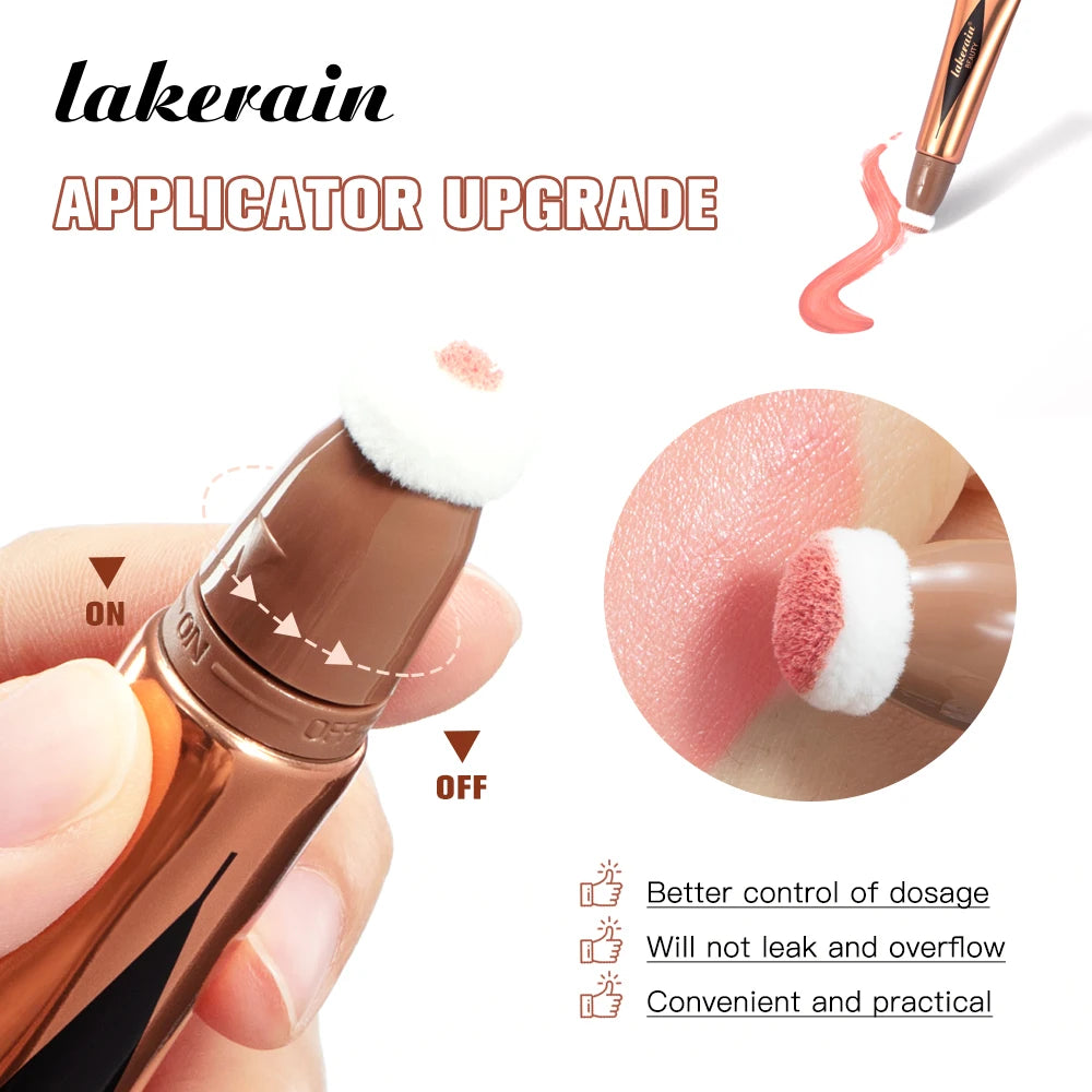 Liquid Contour Wand Blusher Highlighter Makeup Stick - 6