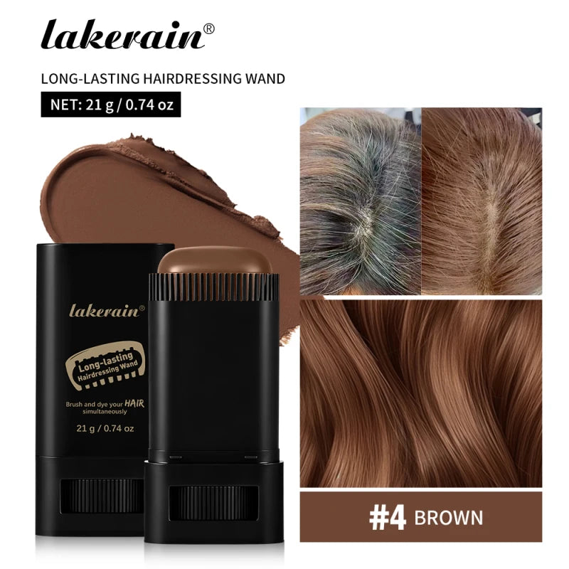 Temporary Hair Dye Stick and Root Touch Up Comb - 27