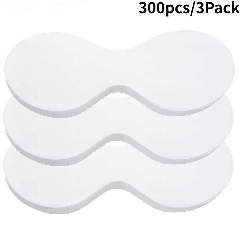 Disposable Eye Mask Paper Pads Ultrathin Cotton Spa Skincare Sheets