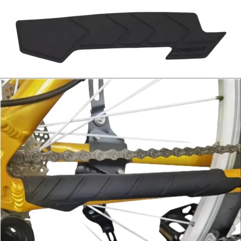 Silicone Bike Chain Protector Frame Guard Scratch Resistant Sticker