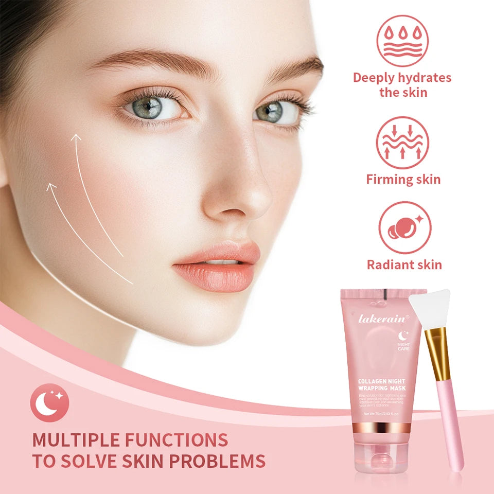 Collagen Night Wrapping Peel Off Facial Mask