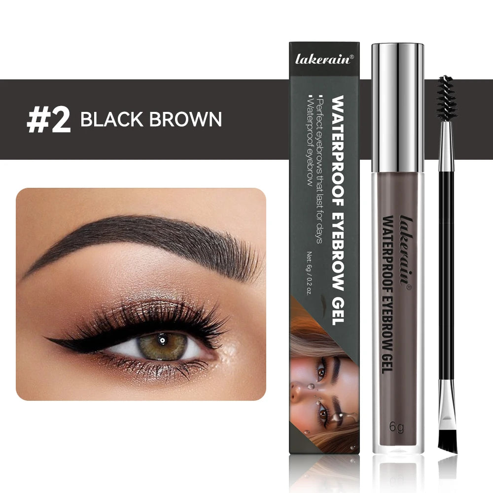 Waterproof Eyebrow Tint Gel Long Lasting Natural Look - 20