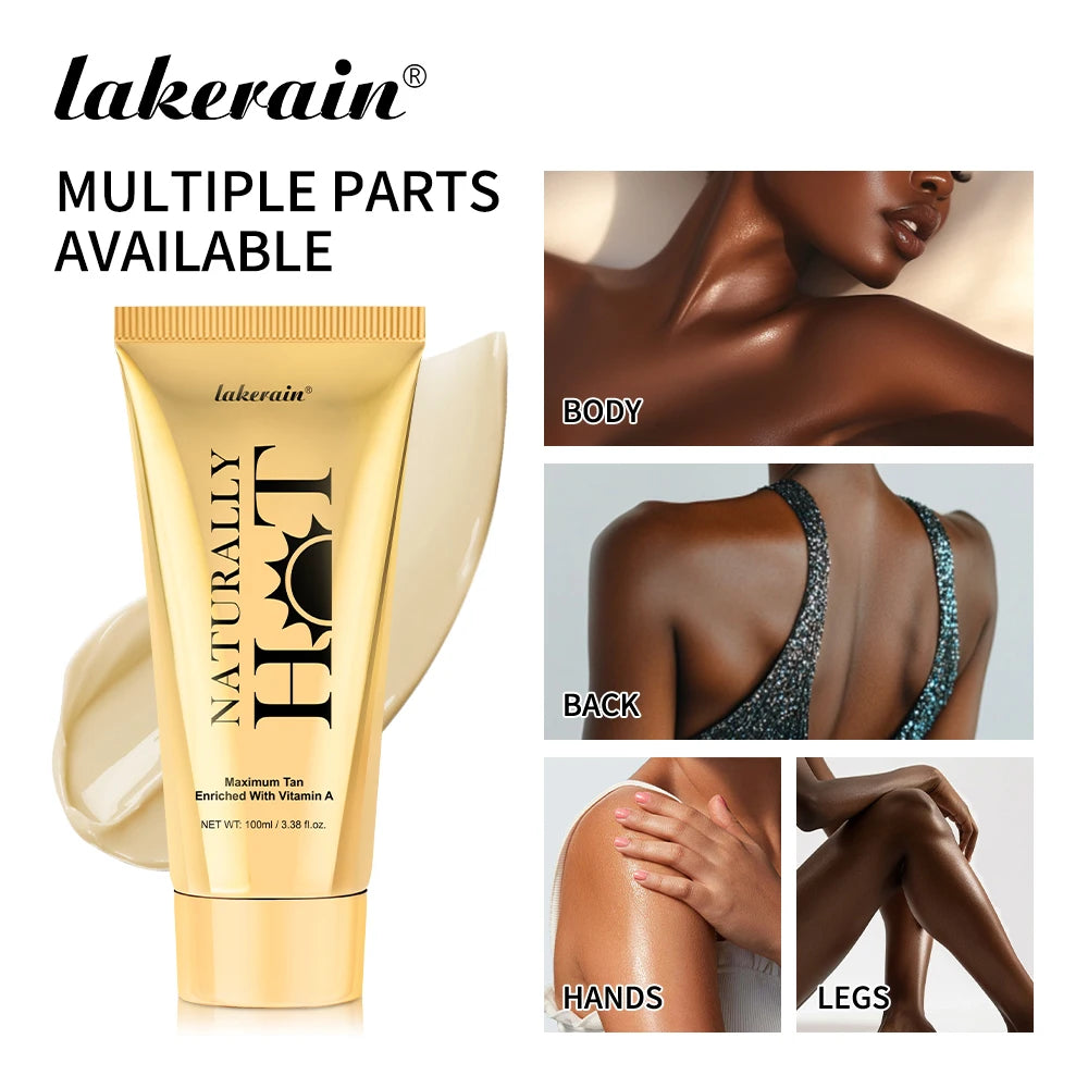 Hot Tanning Cream Long Lasting Bronzer Body Lotion - 1