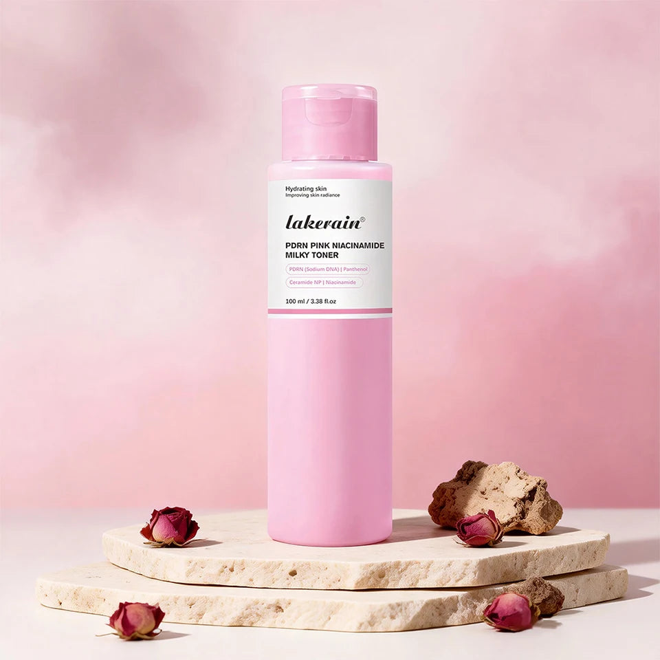 PDRN Pink Niacinamide Milky Toner Hydrating Facial Lotion - 18