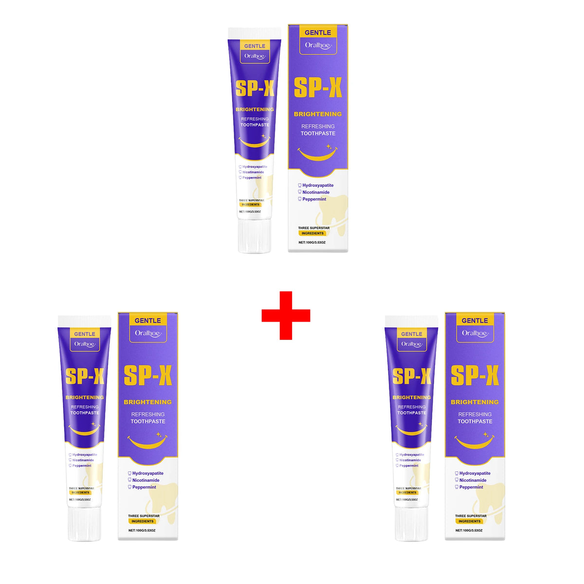 Sp X Brightening Toothpaste Teeth Whitening Stain Removal Enamel Care