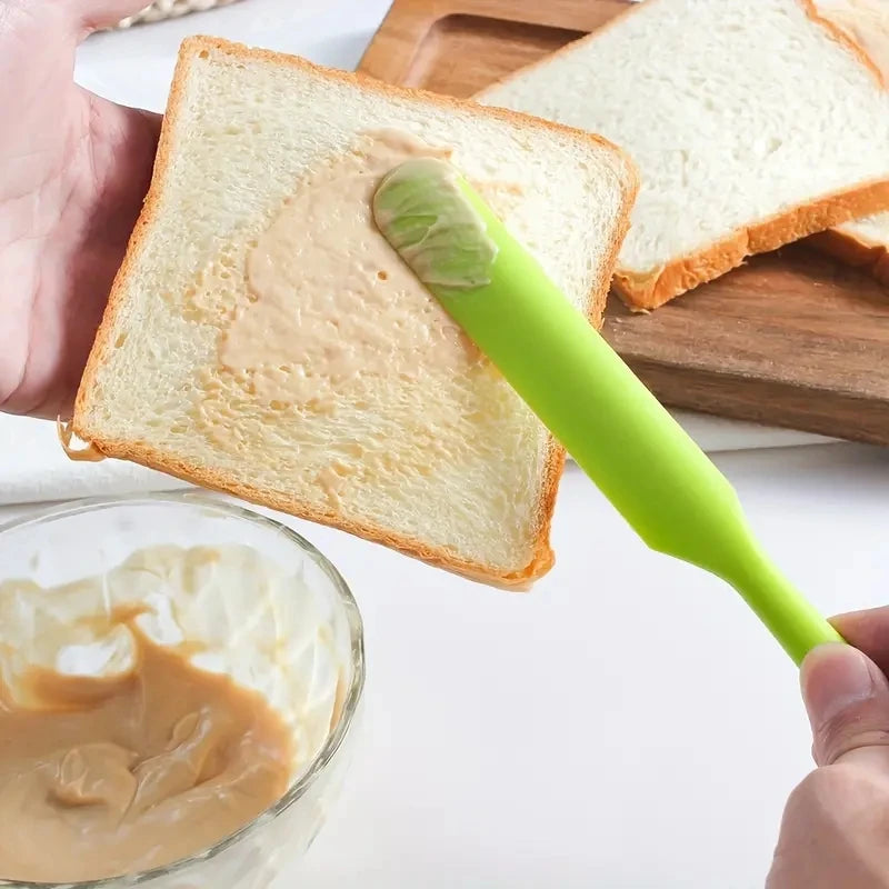 Silicone Spatula Heat Resistant Kitchen Baking Scraper Butter Spreader - 5