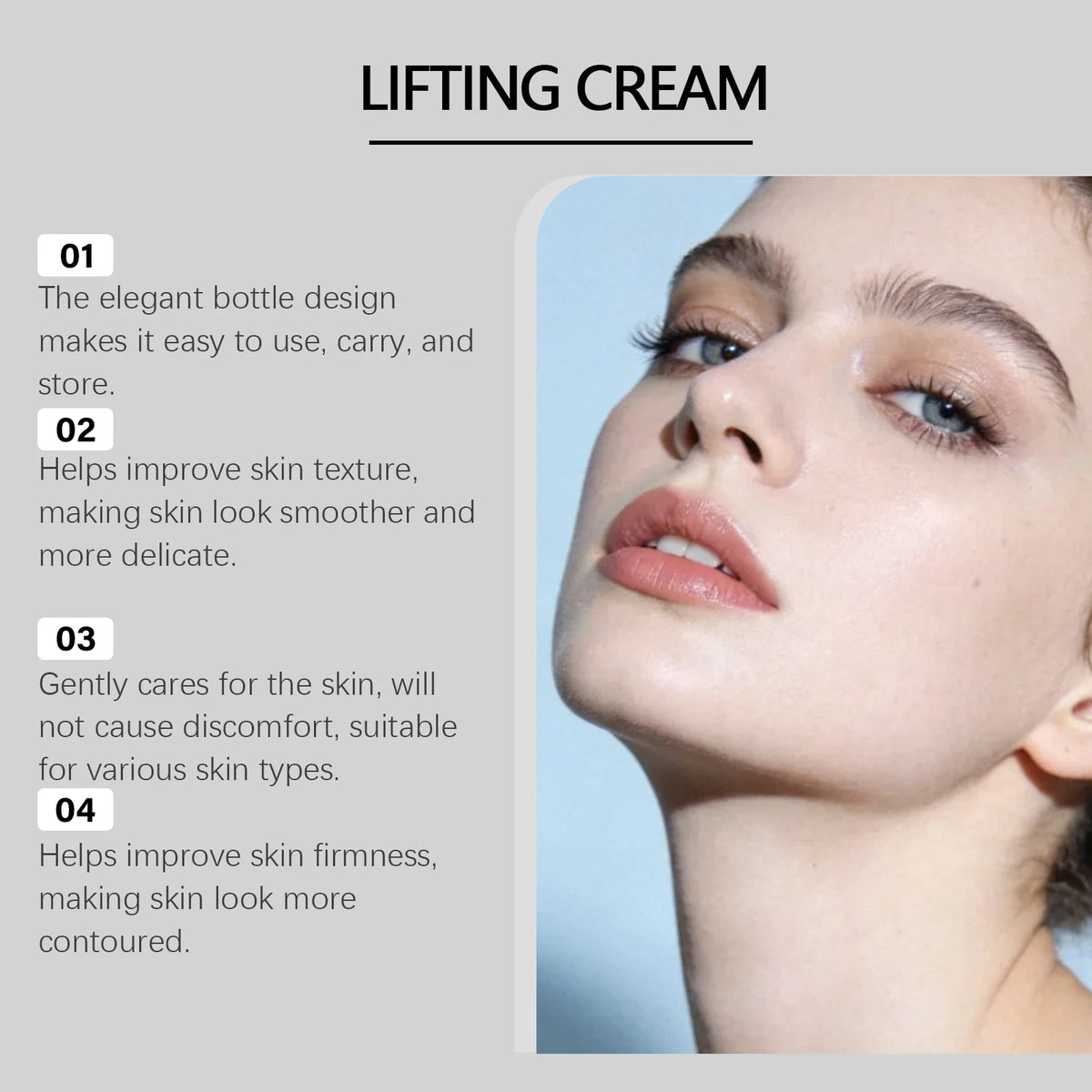 3D Face And Neck Lifting Firming Cream Anti Aging Moisturizer