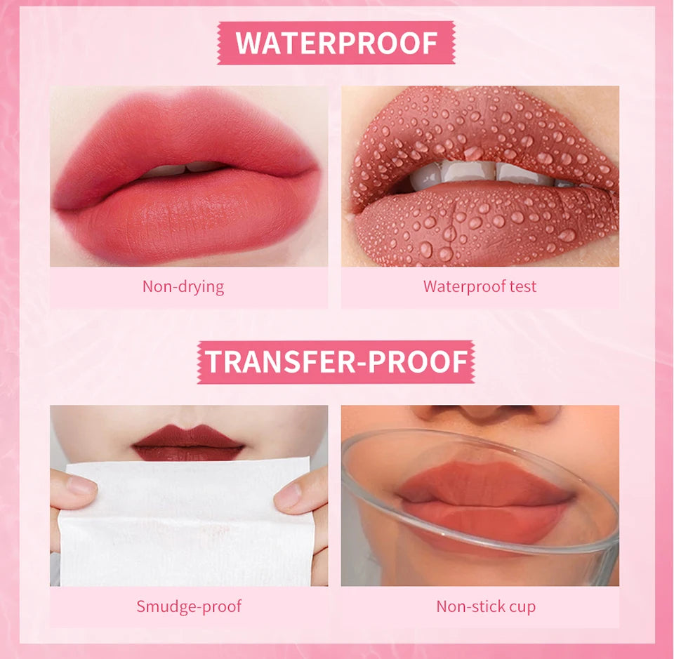 Lakerian Water Lip Stain Moisturizing Lip Glaze Ink Cosmetics - 11