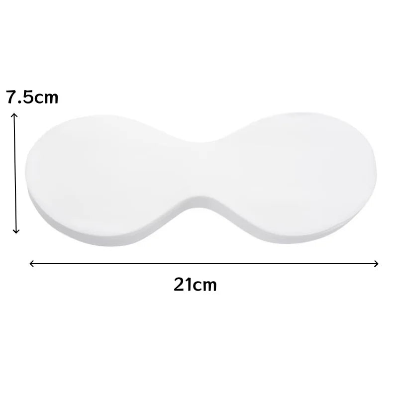 Disposable Eye Mask Paper Pads Ultrathin Cotton Spa Skincare Sheets - 6