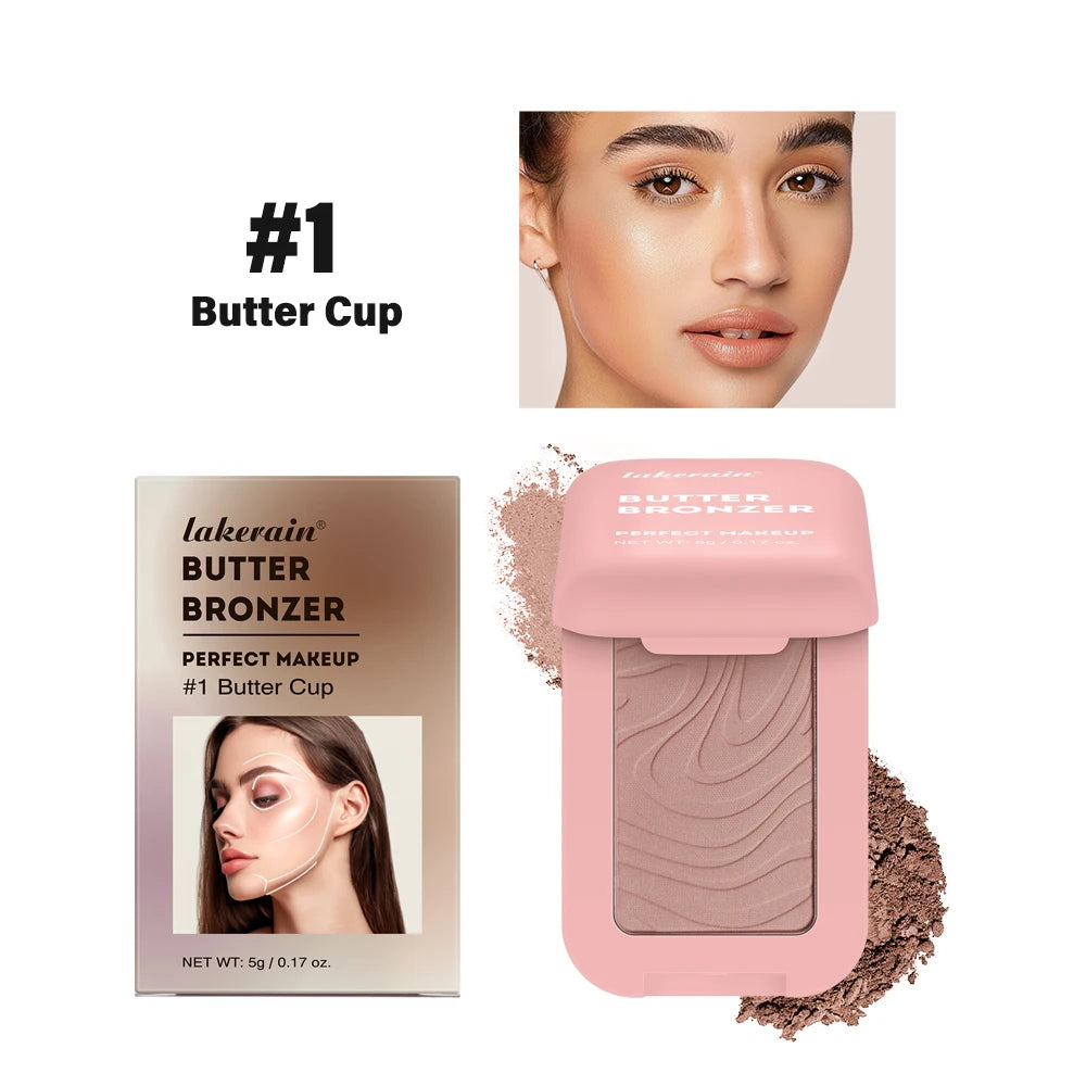 Lakerain Butter Bronzer Powder Contour Makeup Palette - 34