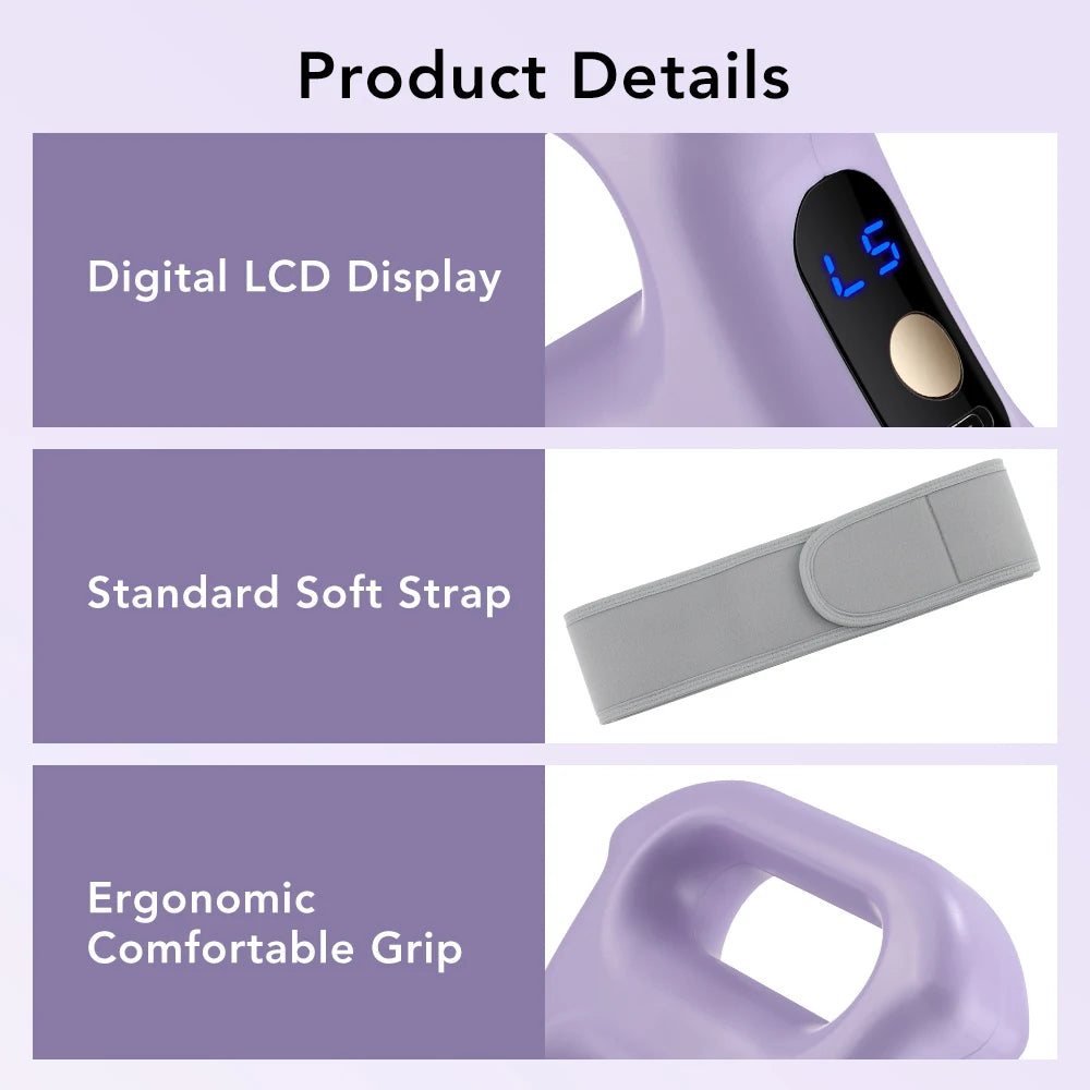 Electric Fascia Ring Fitness Body Shaping Massager - 13