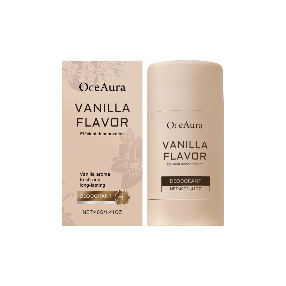 Vanilla Deodorant Stick Antiperspirant Body Odor Control Cream