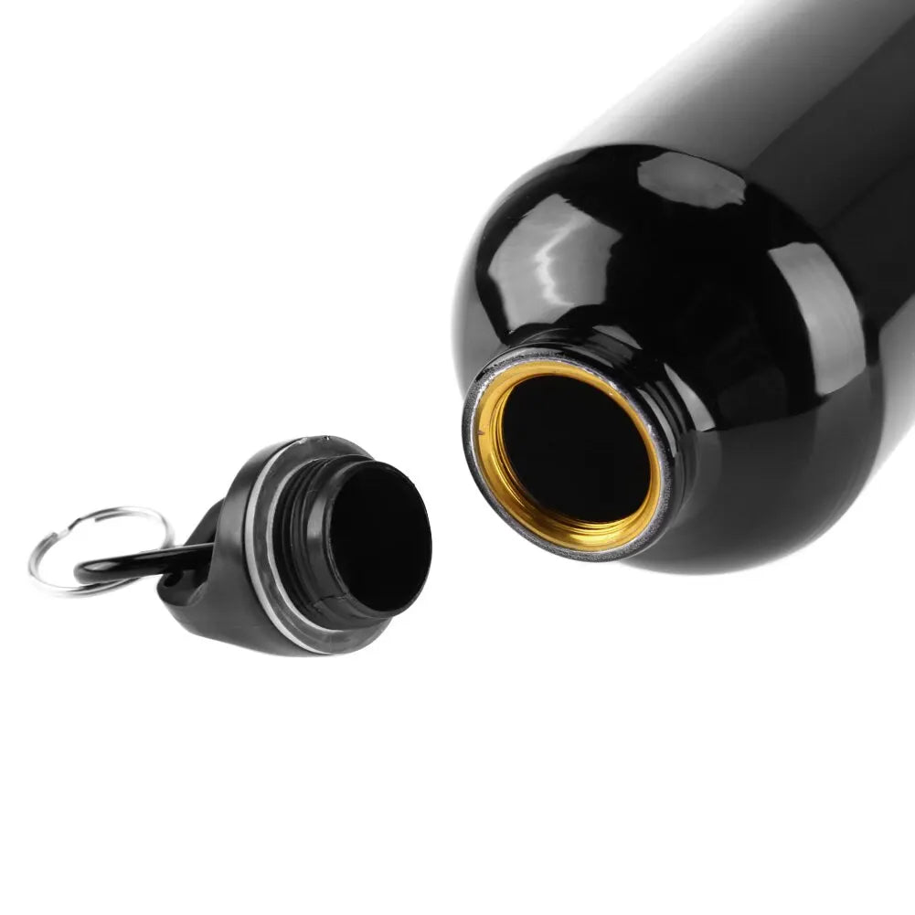 Lightweight Aluminum Sports Water Bottle 500ml Leakproof Cycling Kettle