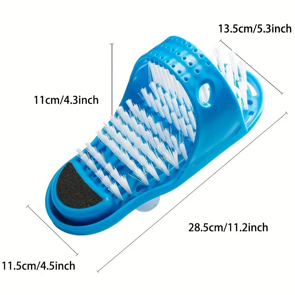 Shower Foot Scrubber and Bath Brush Exfoliating Foot Cleaner