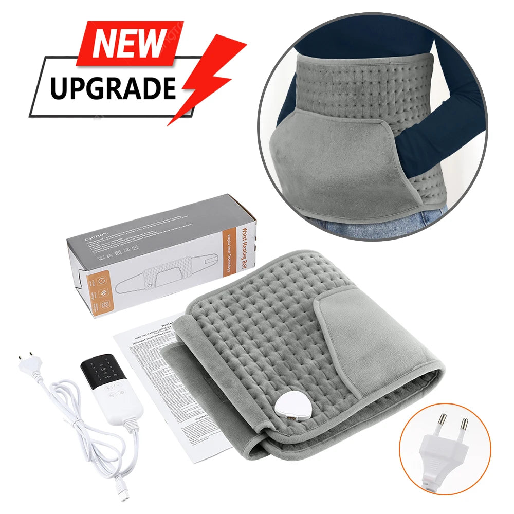 Electric Heating Waist Belt Thermal Pad Back Warmer - 33