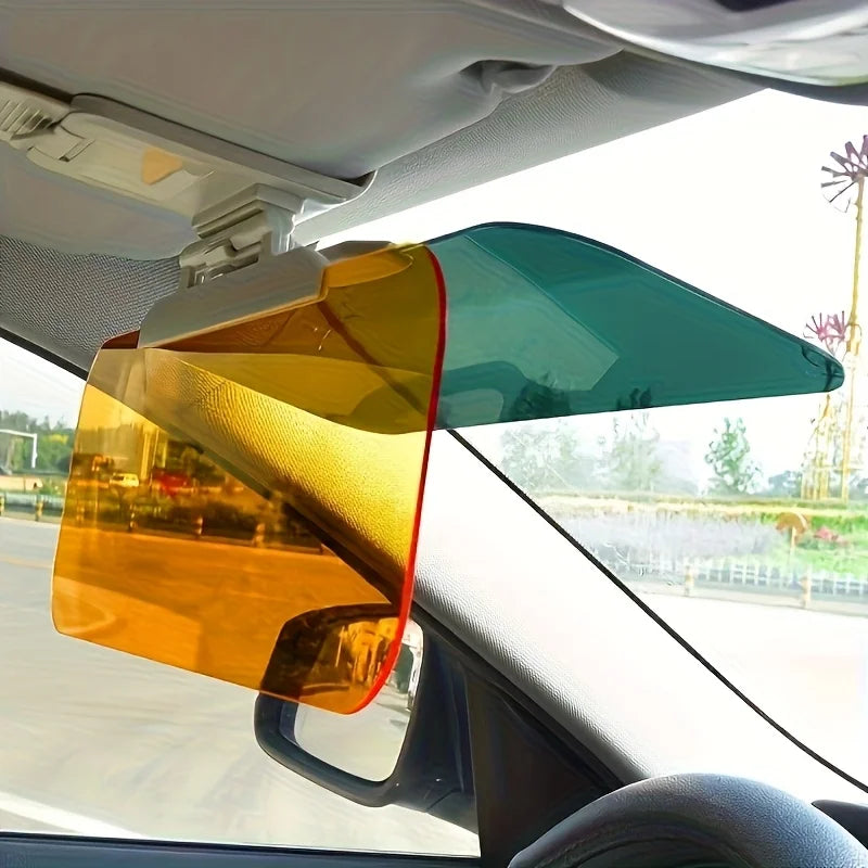 2-in-1 Car Sun Visor Extender Anti-Glare Day and Night Driving Shield - 7