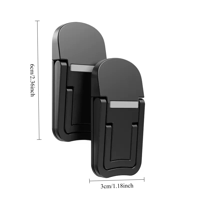 Mini Portable Laptop Stand Invisible Foldable Ergonomic Cooling Feet