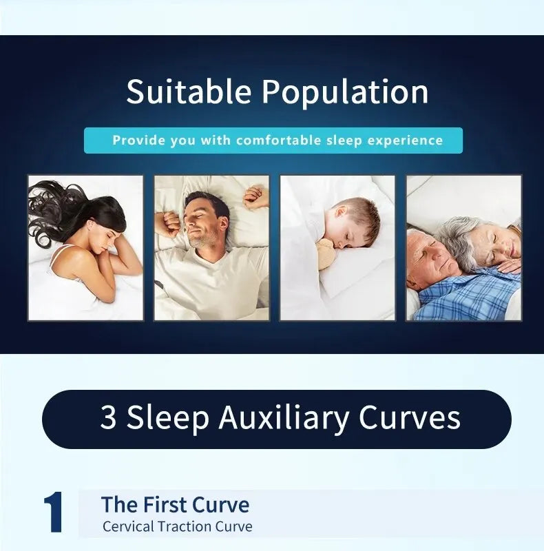 Orthopedic Memory Foam Cervical Pillow for Neck Pain Relief