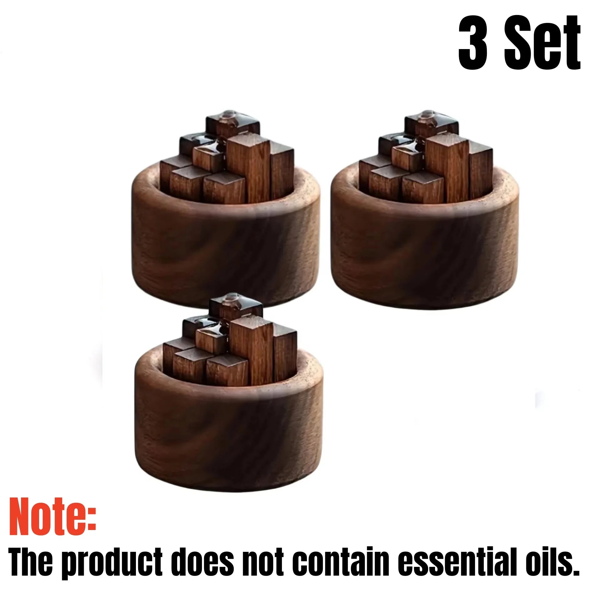 Wooden Essential Oil Diffuser Portable Aromatherapy Stick Dispenser - 9