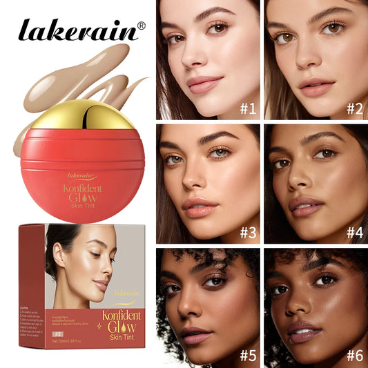Glow Skin Tint Foundation Buildable Coverage Radiant Makeup Cosmetic