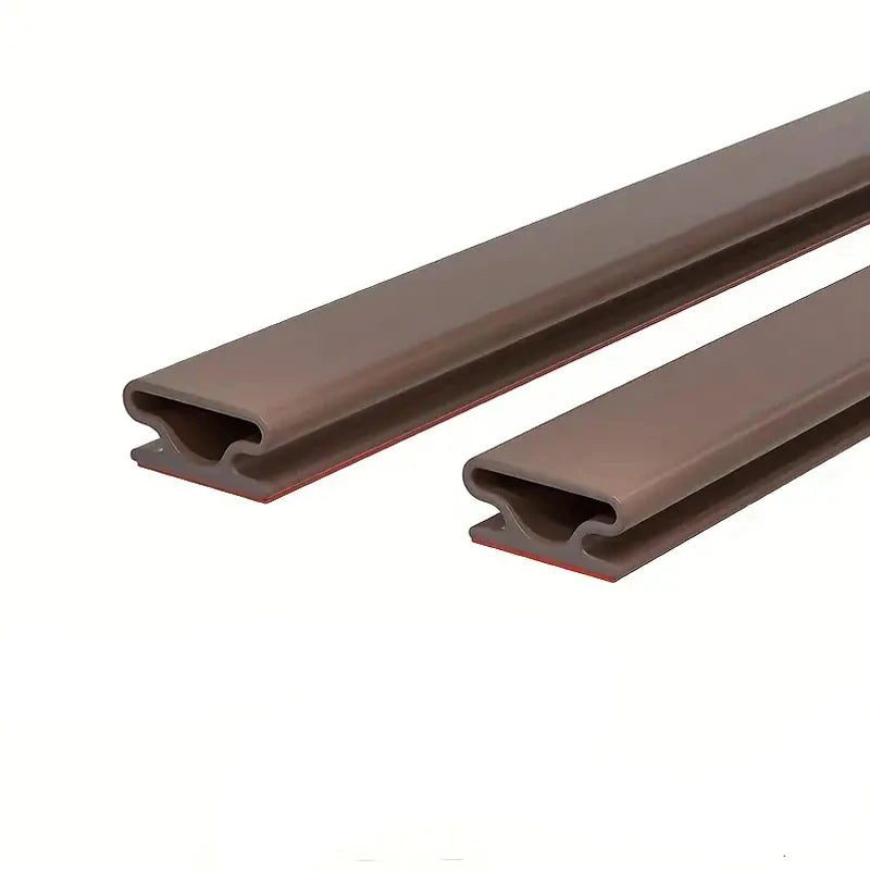 Adhesive Door Window Sealing Strip Soundproof Weatherproof Rubber Seal - 7