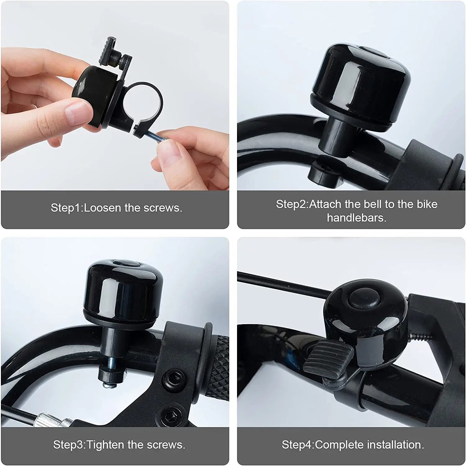 Classic Aluminum Bicycle Bell Mountain Road Bike Handlebar Ring Horn