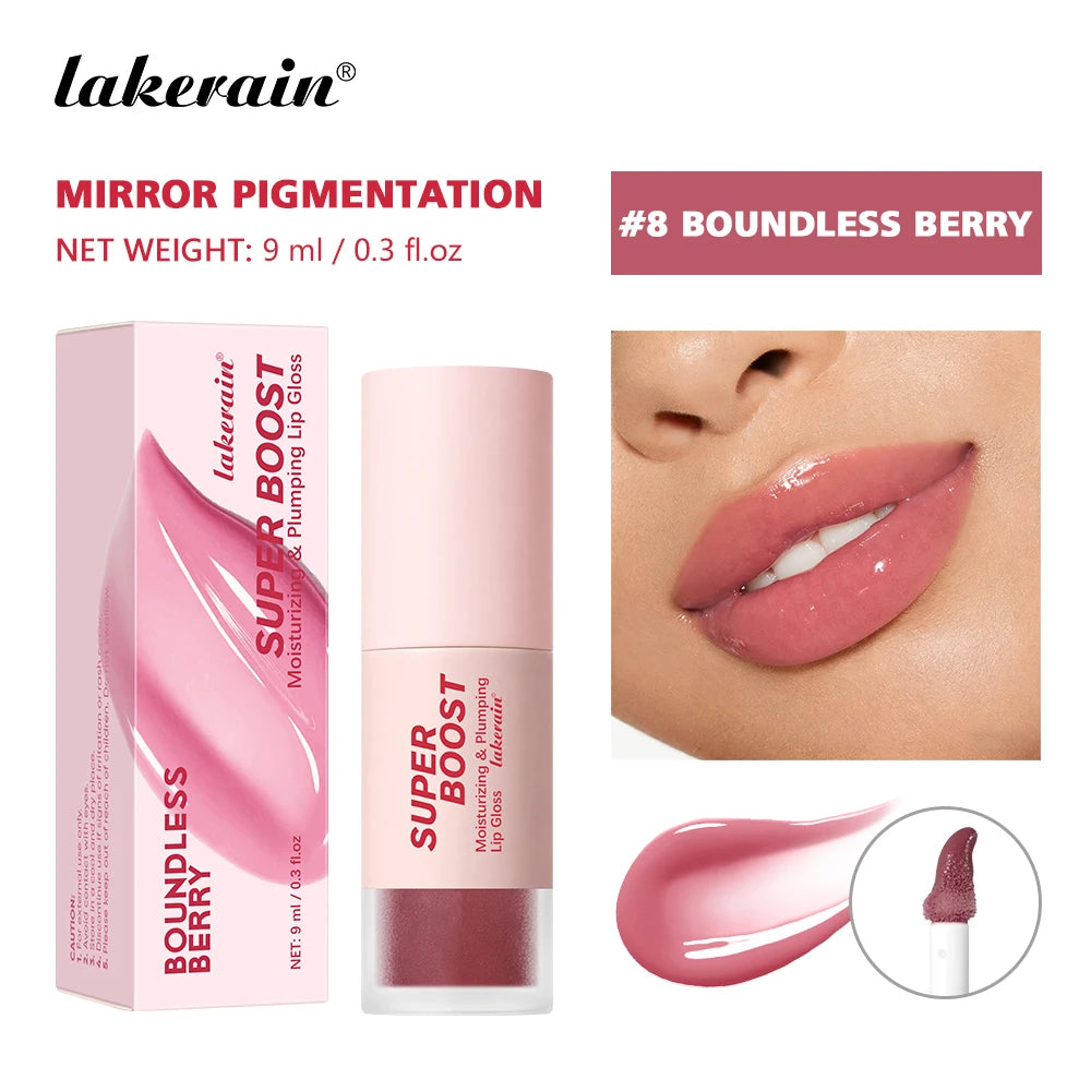 Lakerain Plumping Lip Gloss Hydrating Mirror Shine Lip Gloss - 26