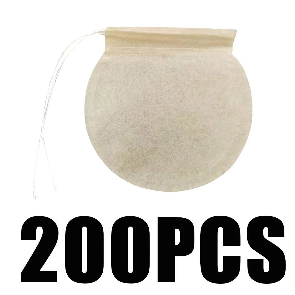 Disposable Tea Filter Bags - Loose Leaf Tea Infuser and Spice Sachets - 14