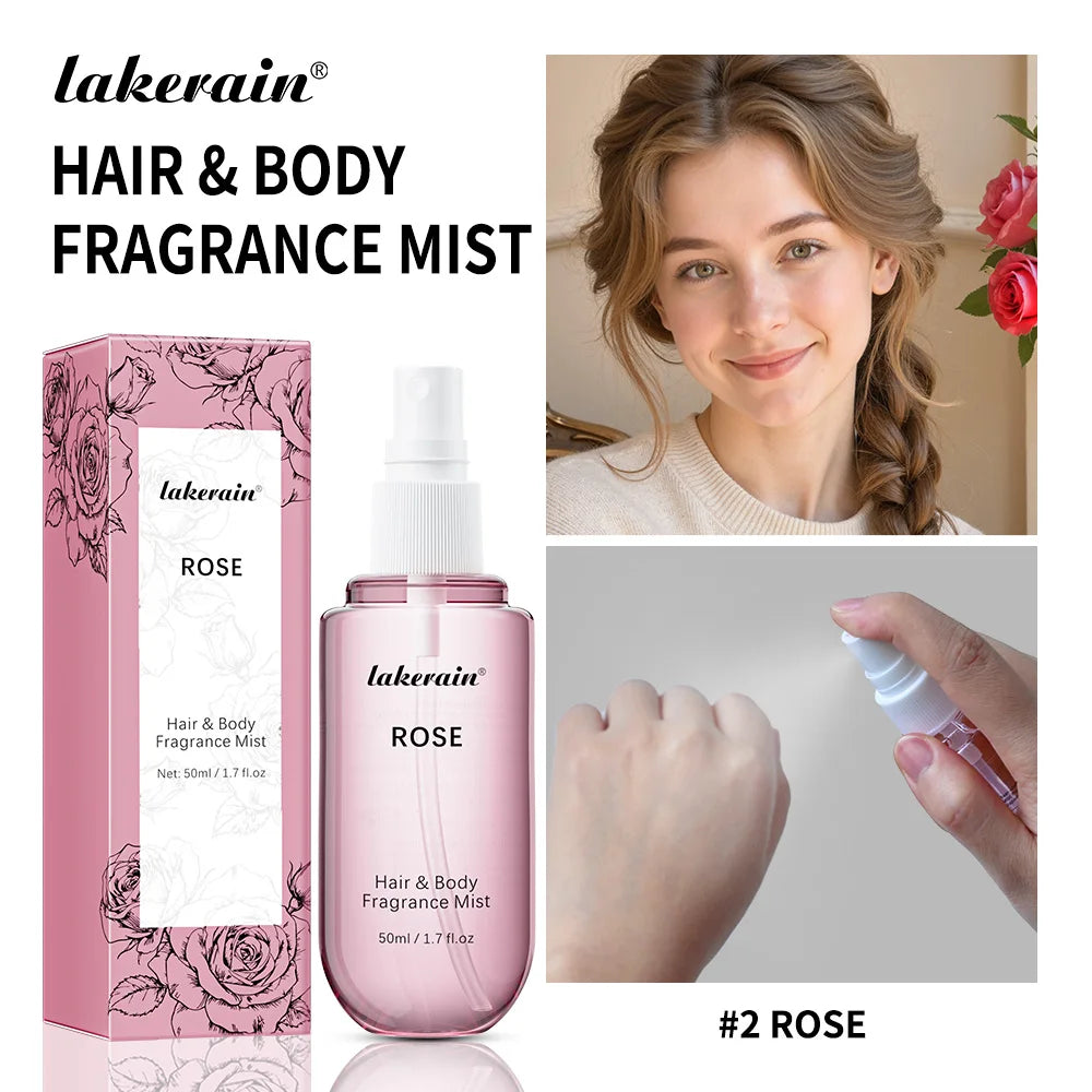 Vanilla and Rose Fragrance Mist Body Spray - 22