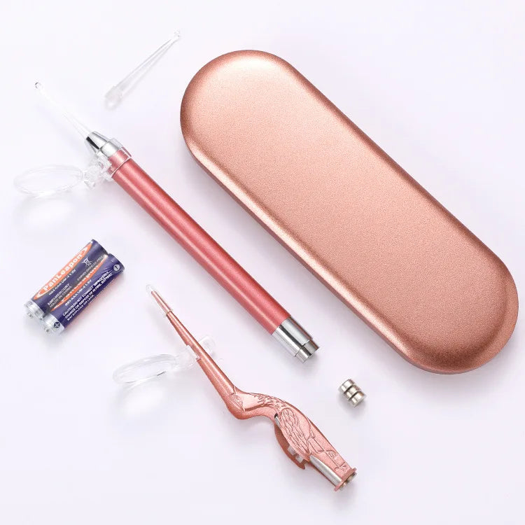 LED Ear Wax Removal Kit Ear Cleaner Tool Set - 20