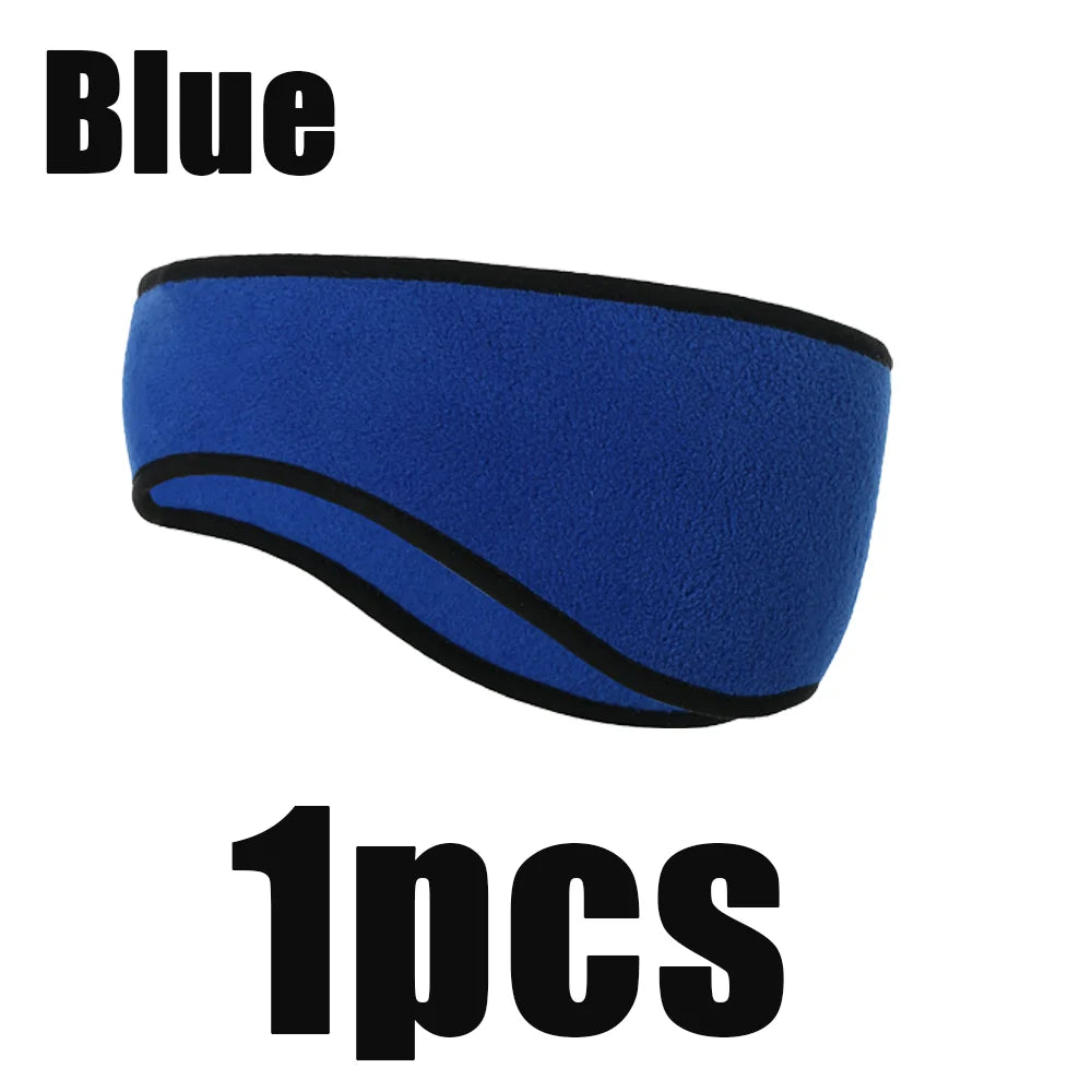 Warm Fleece Earmuffs Headband Unisex Windproof Winter Sports Ear Warmer - 14
