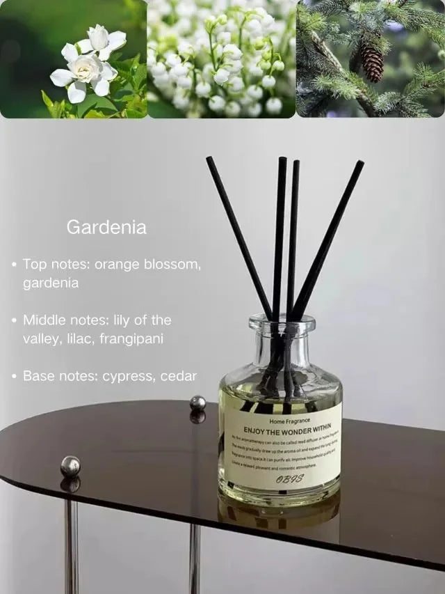 50ml Reed Diffuser Set Aromatherapy Home Fragrance Air Freshener Decor - 17