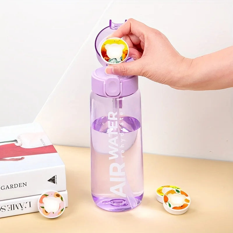 750ml Flavor Infused Water Bottle with Scent Pods Sports Drinking Cup