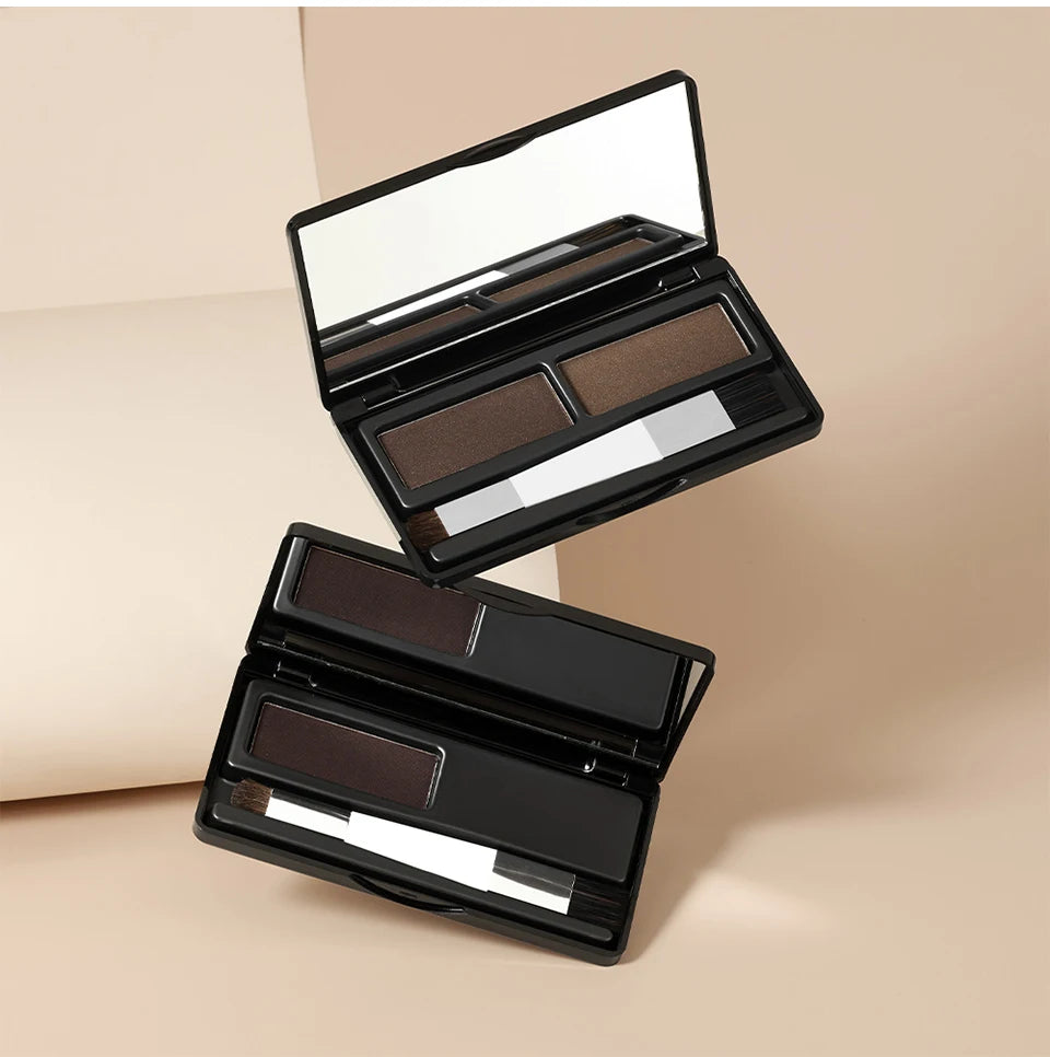 Natural Hair Line Shadow Powder Root Cover Up Concealer Palette - 21