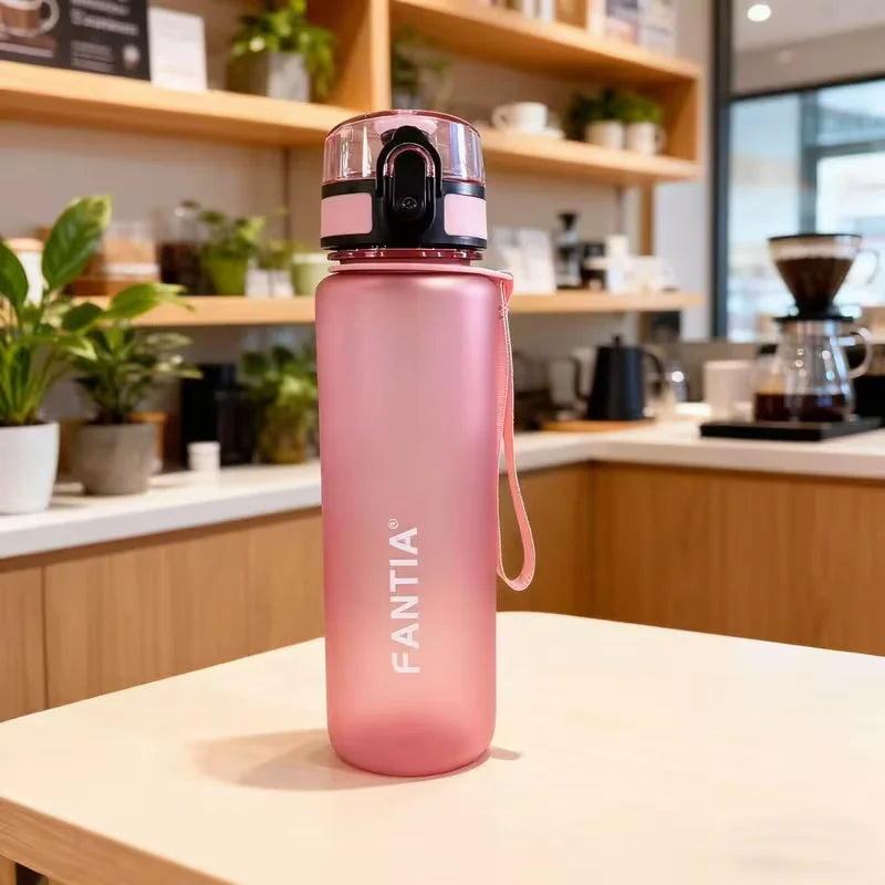 Fantia Portable Outdoor Water Bottle BPA Free Sport Drink Cup 650ml - 14