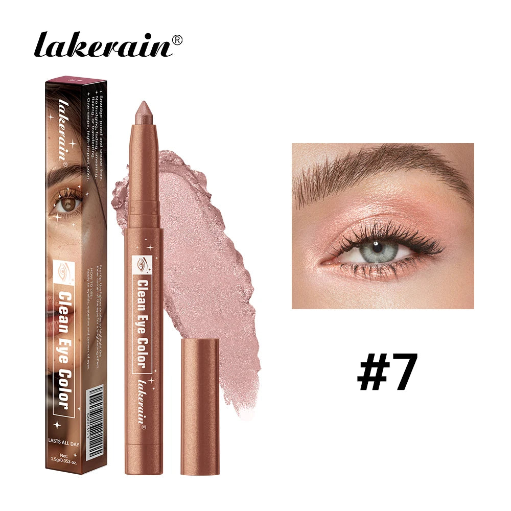 Smudge Proof Eyeshadow Stick Long Lasting Shimmer Matte Pencil Crayon - 28