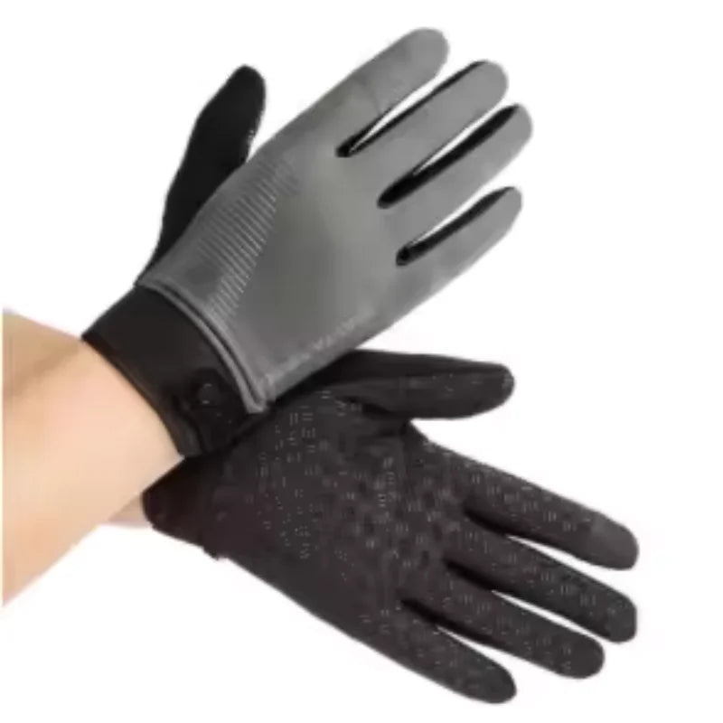 Full Finger Cycling Gloves Touch Screen MTB Bike Motorcycle Sport Gloves - 9
