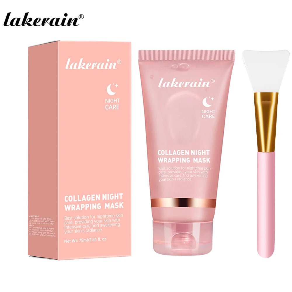 Korean Collagen Overnight Wrapping Peel Off Face Mask Duo - 38