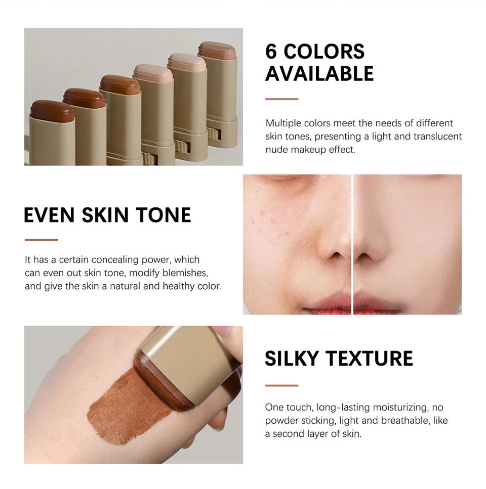 Lakerain Matte Foundation Stick and Pressed Setting Powder Kit