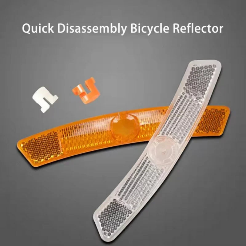 Bike Spoke Reflectors Mountain Bicycle Wheel Rim Safety Warning Light - 5