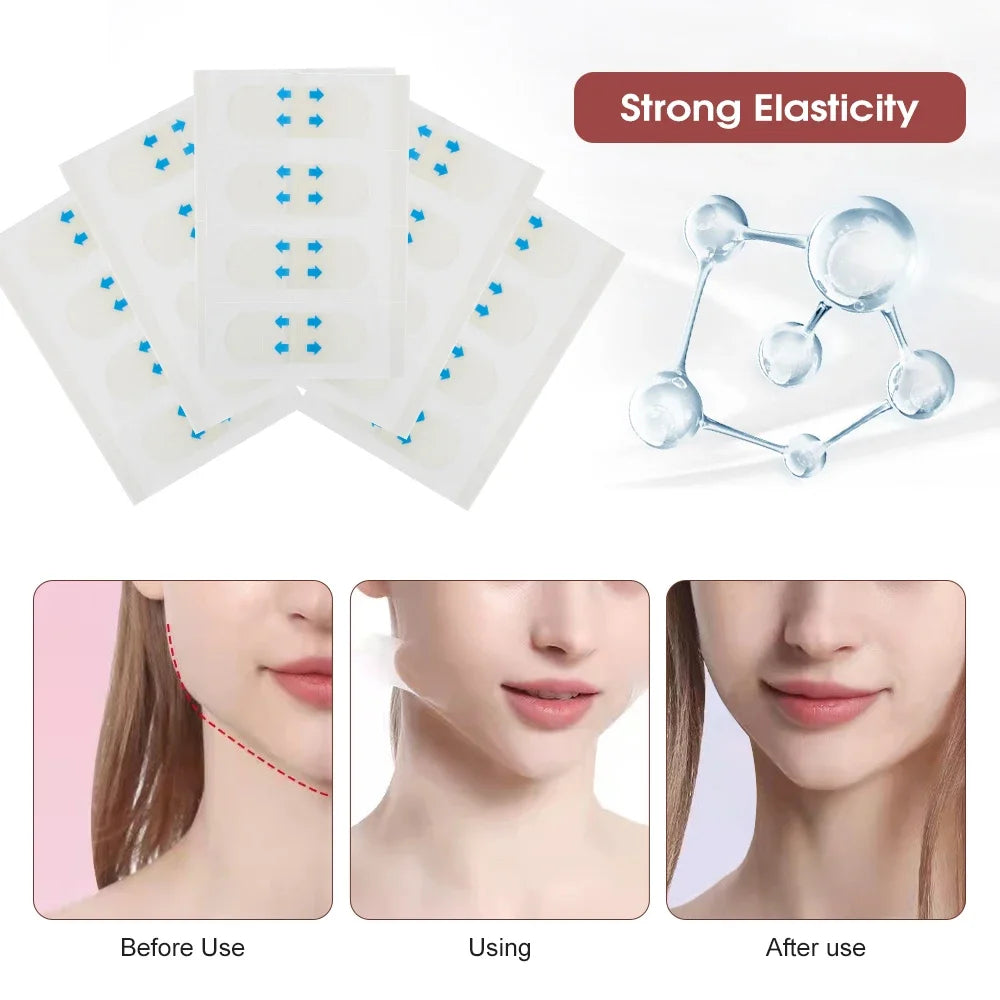 Invisible Face Lift Tape V Shape Skin Tightening Patches