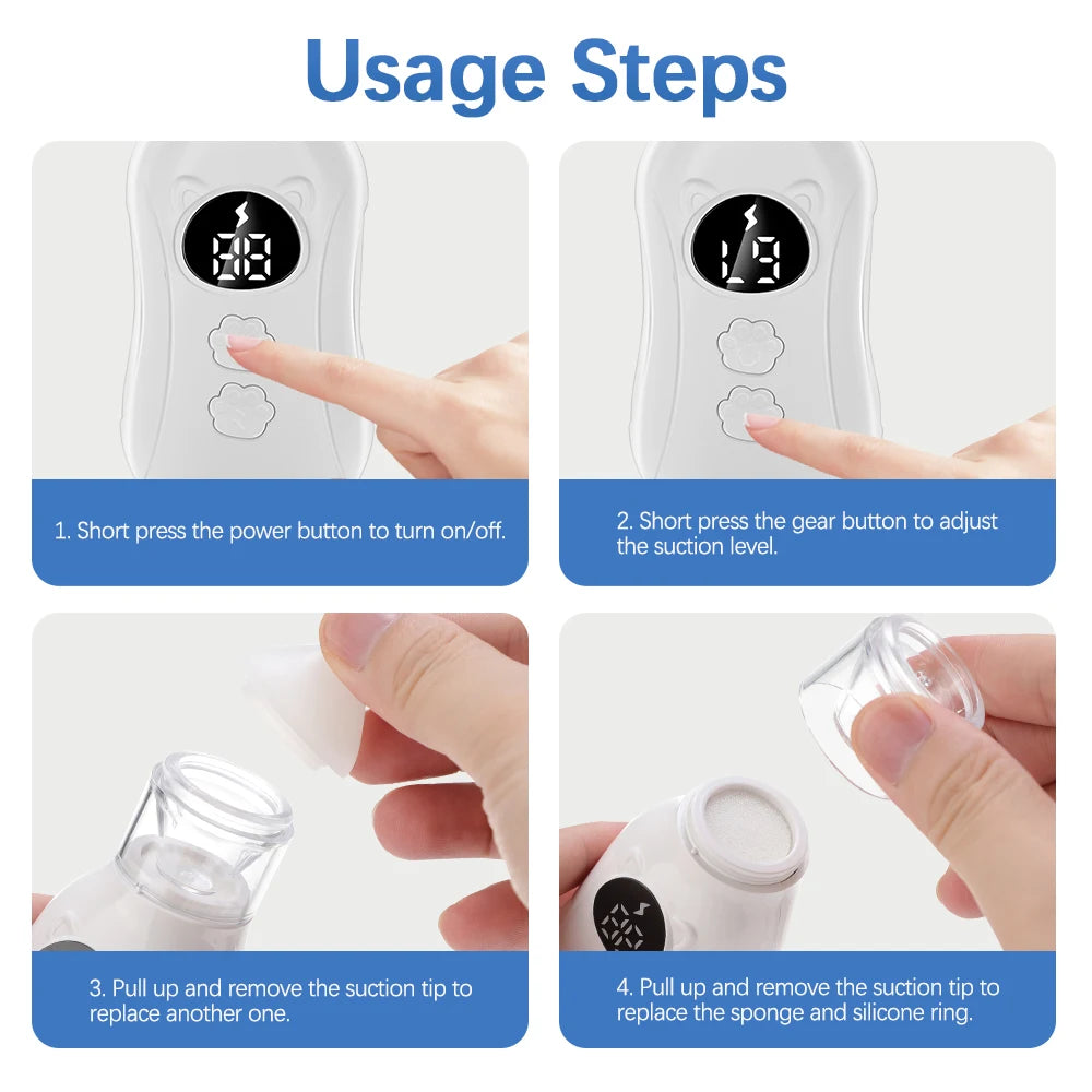 Electric Baby Nasal Aspirator Rechargeable Nose Cleaner - 16