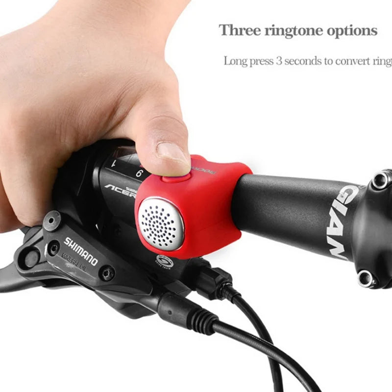 ROCKBROS Electric Bike Horn Waterproof MTB Handlebar Bell Ring - 1